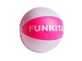 Пляжный мяч бело-розовый Funkita