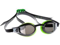 Очки для плавания X-LOOK mirror зеленые Mad Wave