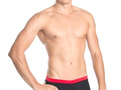 Плавки-шорты мужские SX черно-розовые S Mad Wave