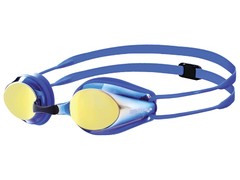 Очки для плавания юниорские TRACKS MIRROR голубые Arena