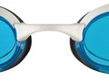 Очки для плавания Cobra Ultra бело-голубые Arena