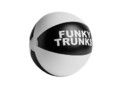 Пляжный мяч черно-белый Funky Trunks