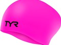 Шапочка для плавания TYR Long Hair Wrinkle-Free Silicone Cap (O/S, 693 Розовый)